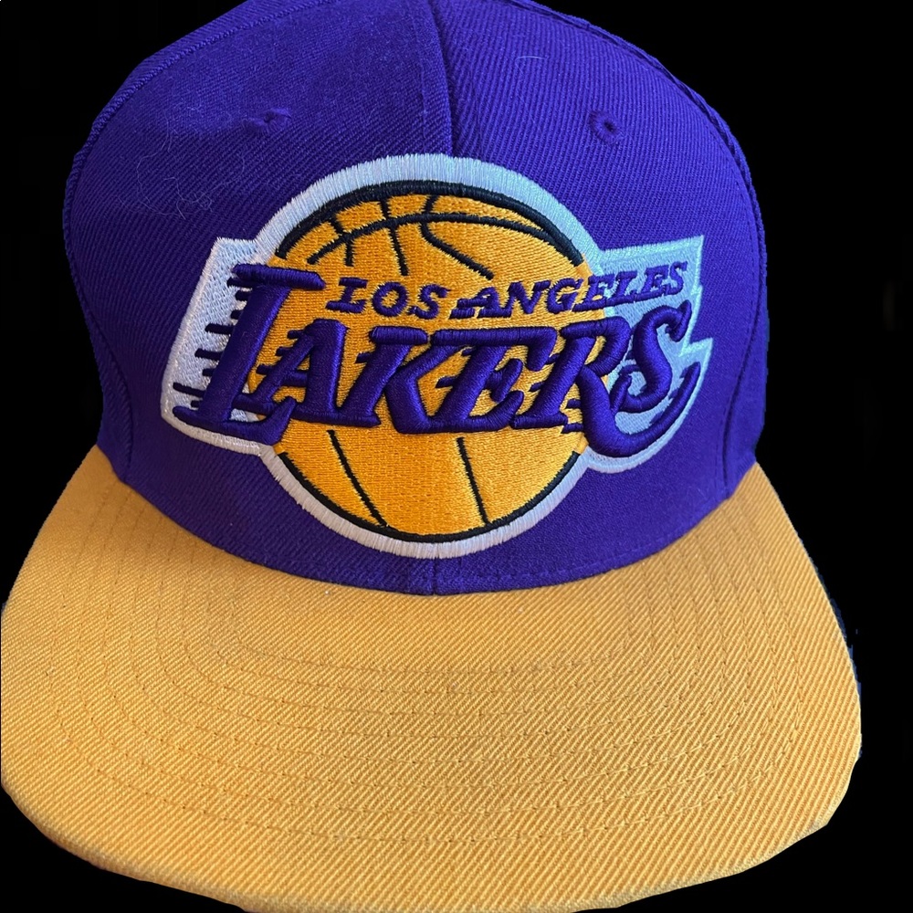 Purple L.A Lakers Snapback